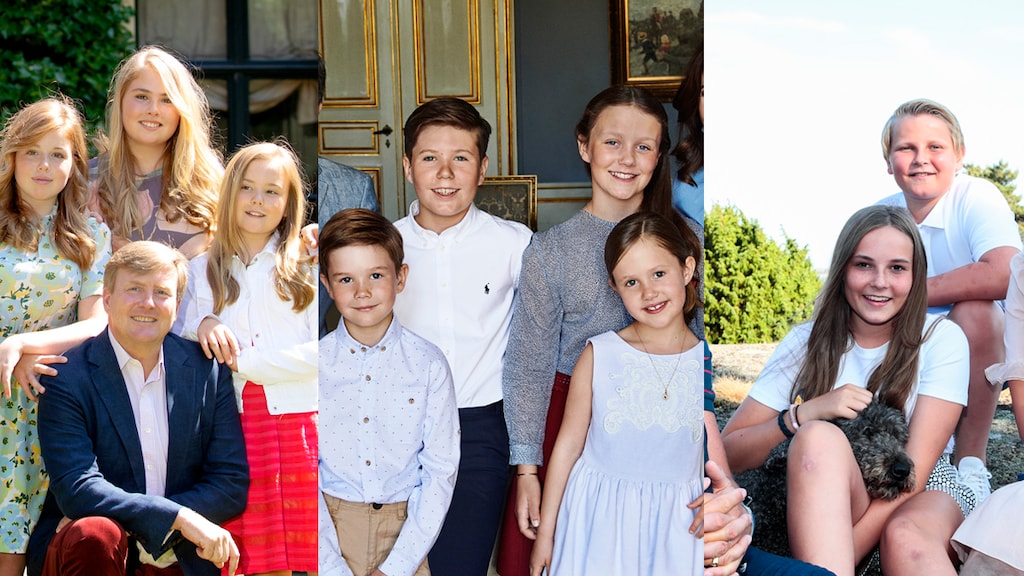 De toekomstige koningen en koninginnen van Europa