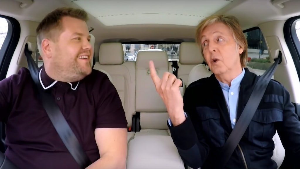 Er komt nog een Carpool Karaoke met Paul McCartney