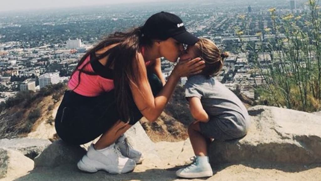 Zoet: Yolanthe plaatst super schattig kiekje met Xess Xava