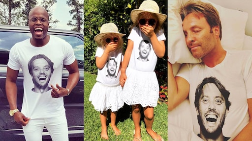 Bas Smit stopt pas met zijn actie als Máxima zijn shirt draagt