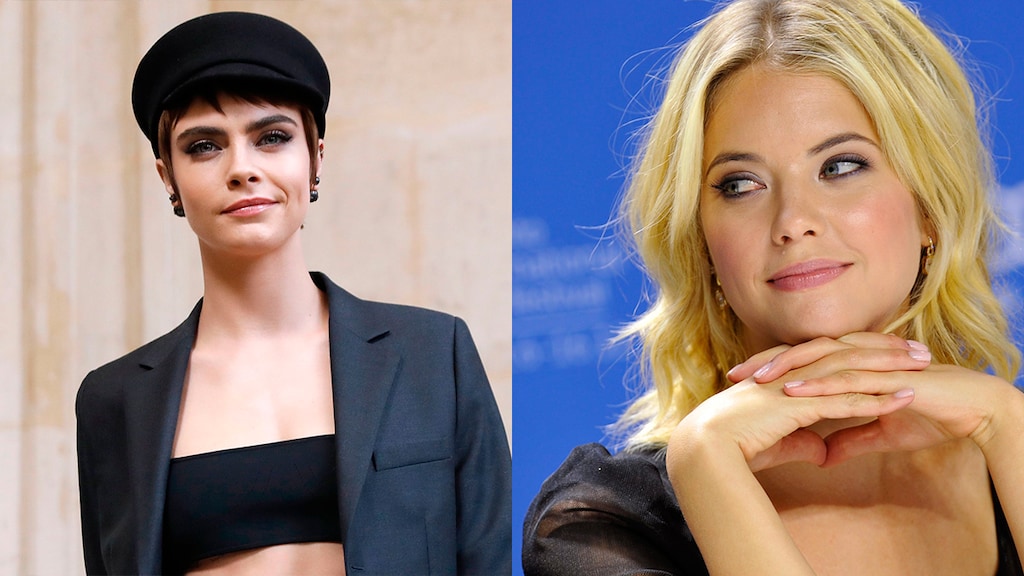 Cara Delevingne in vuur en vlam door PLL-ster