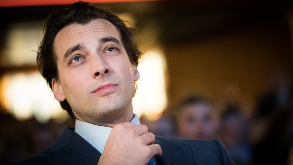 Thierry Baudet stapt in het huwelijksbootje