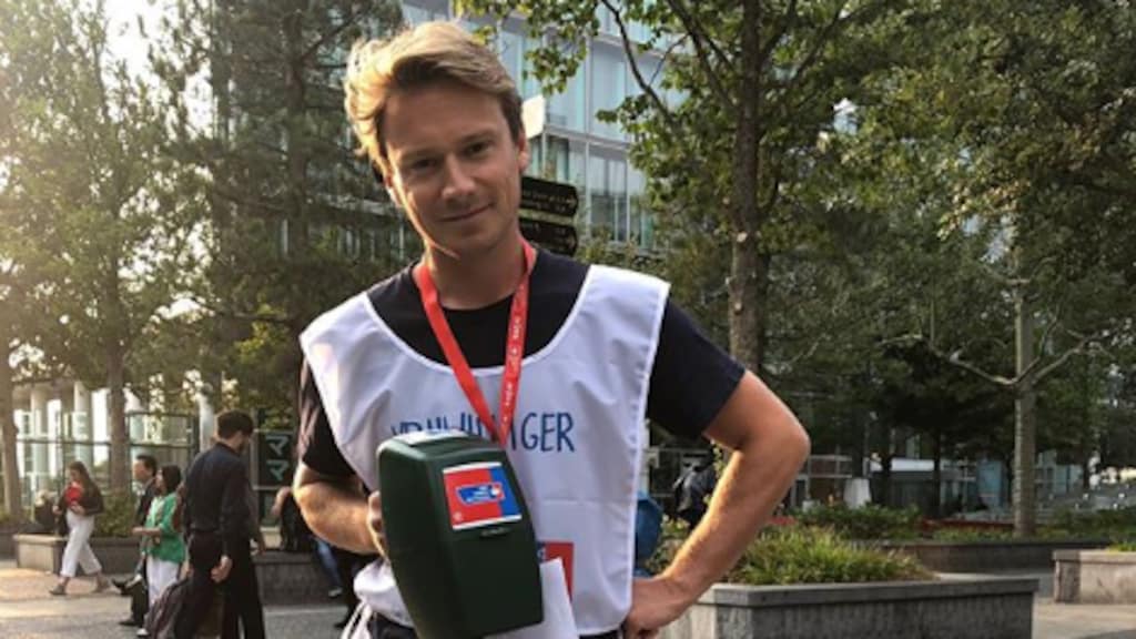 Sander Schimmelpenninck vraagt om geld