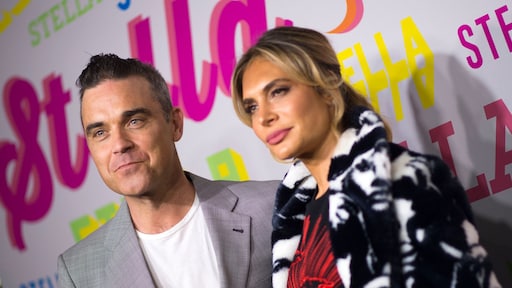 Hoera: opnieuw beschuit met muisjes voor Robbie Williams