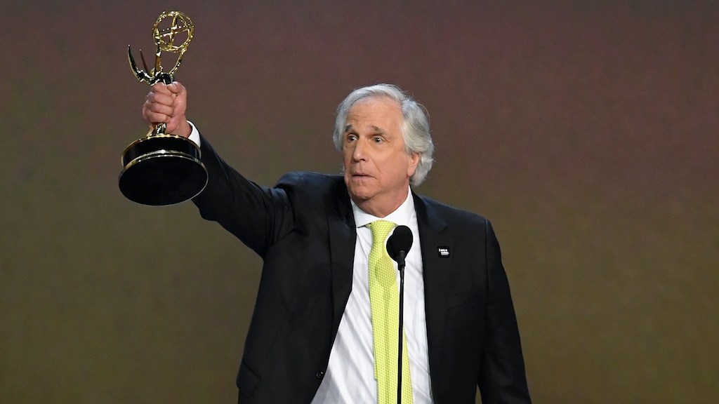 72-jarige Henry Winkler wint eindelijk een Emmy