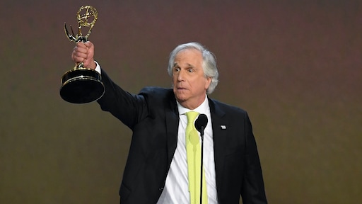 72-jarige Henry Winkler wint eindelijk een Emmy