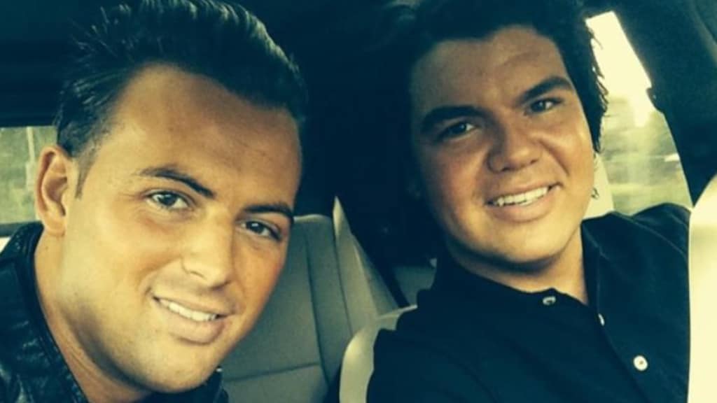 Roy Donders en liefje uit elkaar