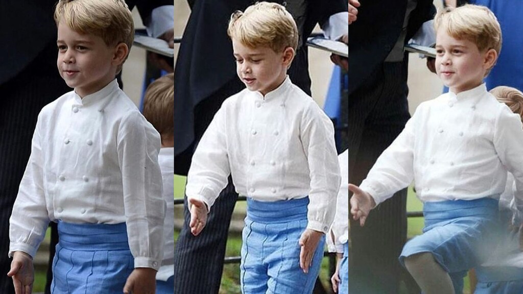 Prins George steelt de show met zijn moves
