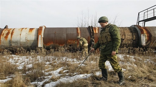 Drie kinderen omgekomen door landmijn in Oekraïne