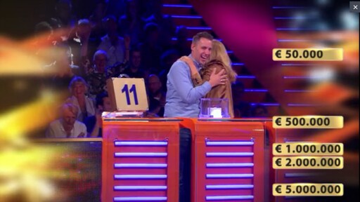 Spectaculaire Miljoenenjacht maakt Pascal miljonair