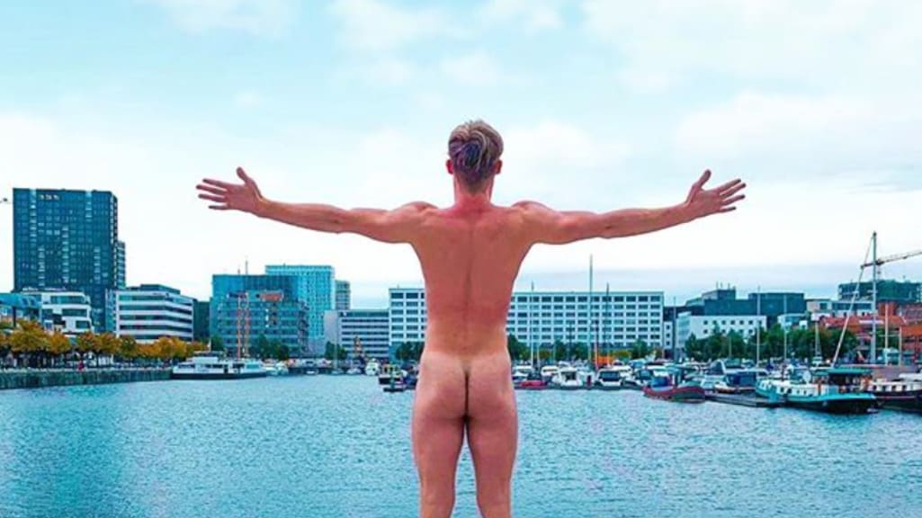 Enzo Knol geeft zich letterlijk bloot voor tv-programma