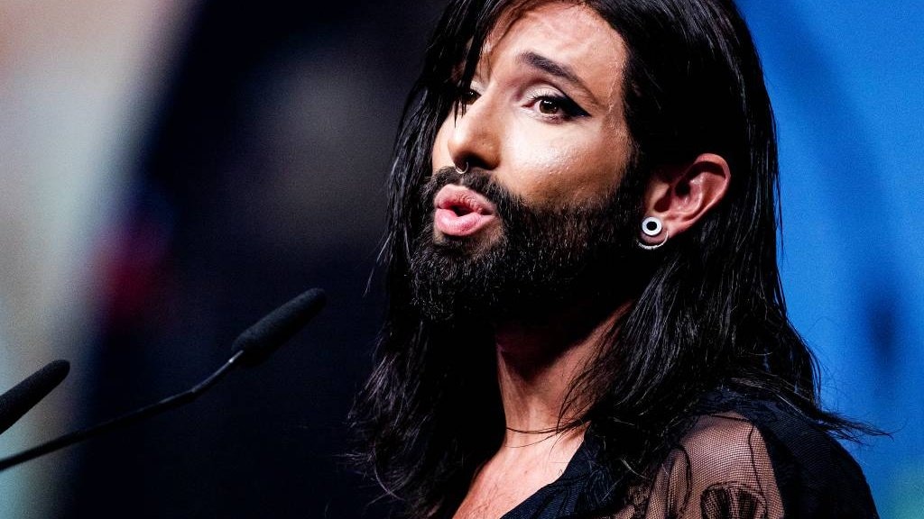 Songfestival-winnares Conchita treedt op in Leeuwarden