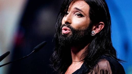 Songfestival-winnares Conchita treedt op in Leeuwarden