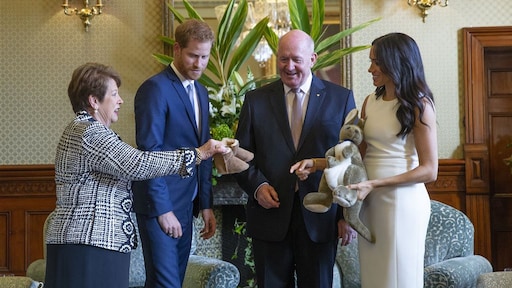 Harry en Meghan krijgen eerste babycadeautjes in Australië