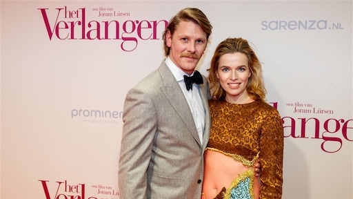 Thekla Reuten en Gijs Naber trotse ouders van een zoon