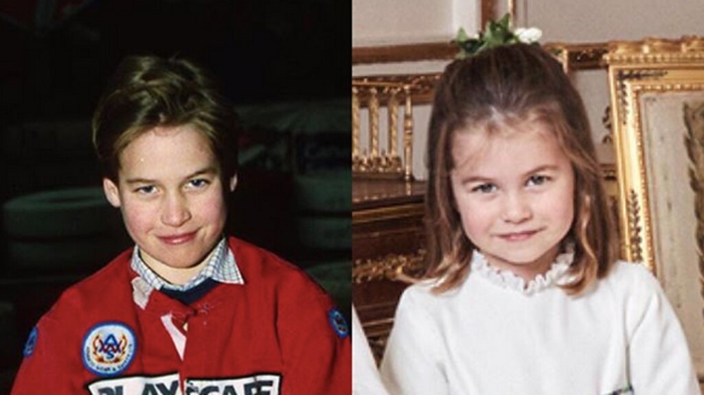 Cute! Prinses Charlotte is precies haar vader