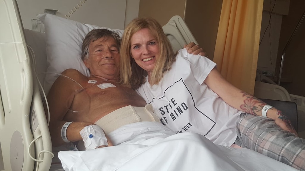 Vrouw Martin Gaus na operatie: 'Nog nooit zo veel gejankt'