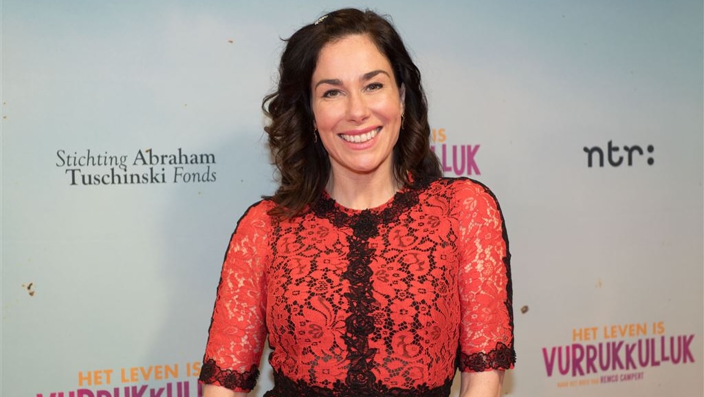 Halina Reijn was voor even weer een brugpieper