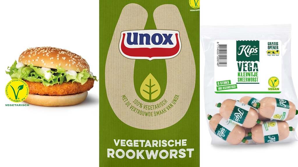 Traditionele vleesmakers zijn om: ook Kips komt met vegetarische vleeswaren
