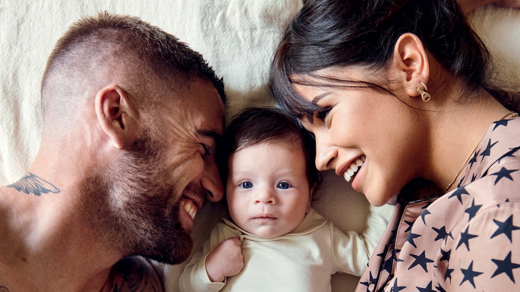 Zo schattig! Zara-Lizzy heeft haar eerste fotoshoot