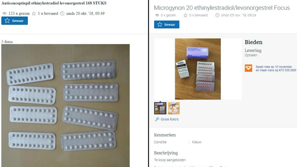 Meerdere advertenties werden in de afgelopen weken online gezet