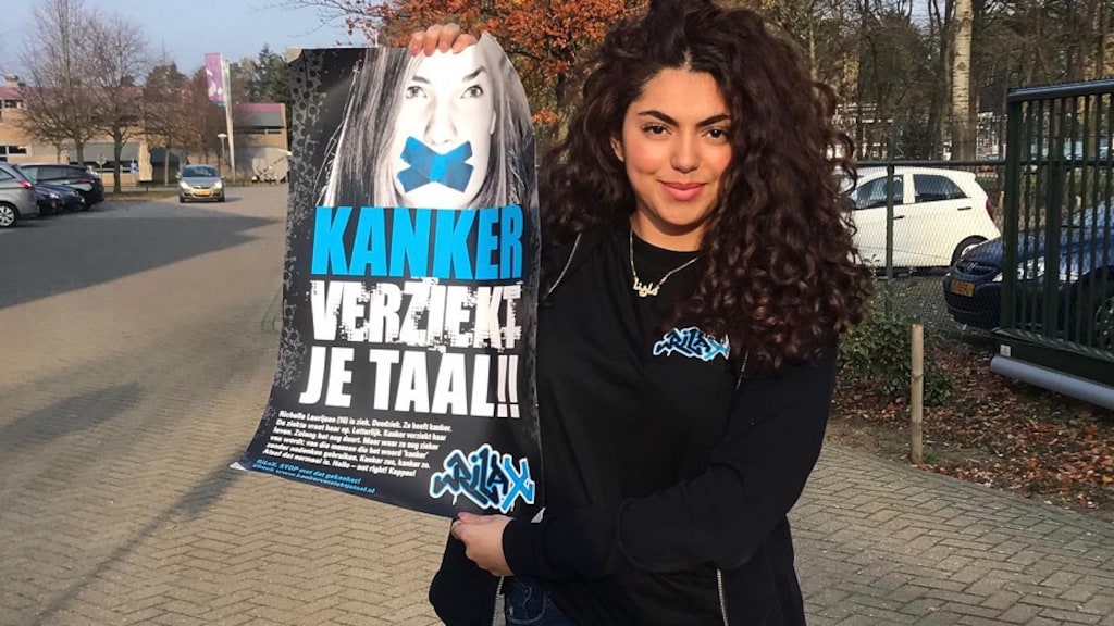 Niemand die nog scheldt met kanker, dat is het ultieme doel van Marina