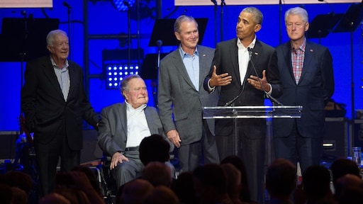 Oud-presidenten over overlijden Bush: 'Hij was een inspirator voor velen'