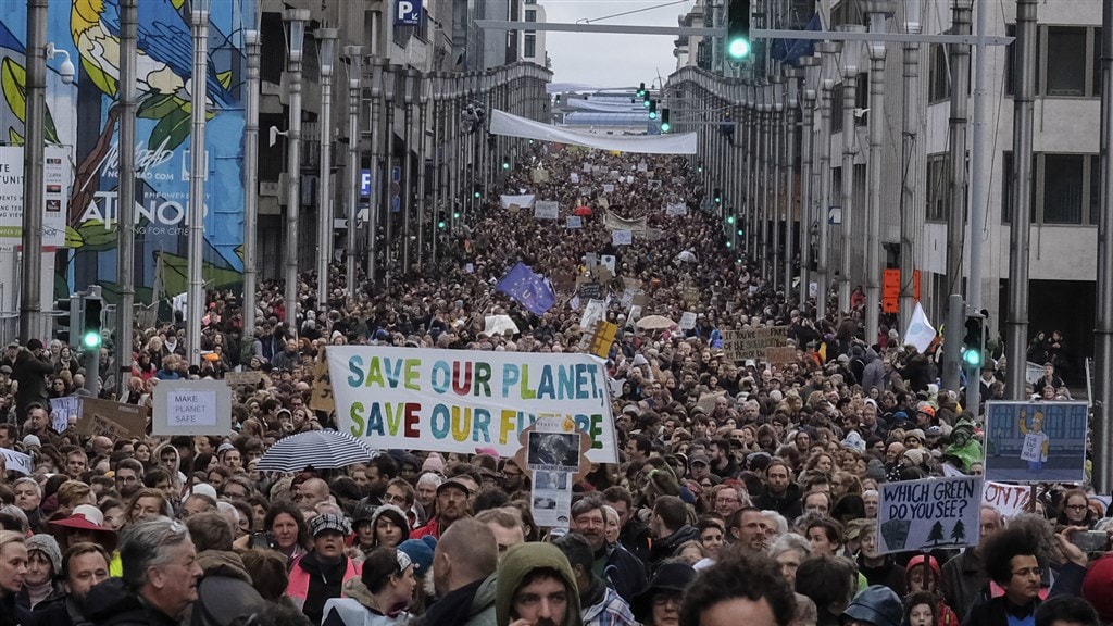 65.000 mensen lopen mee met grootste klimaatmars ooit in België