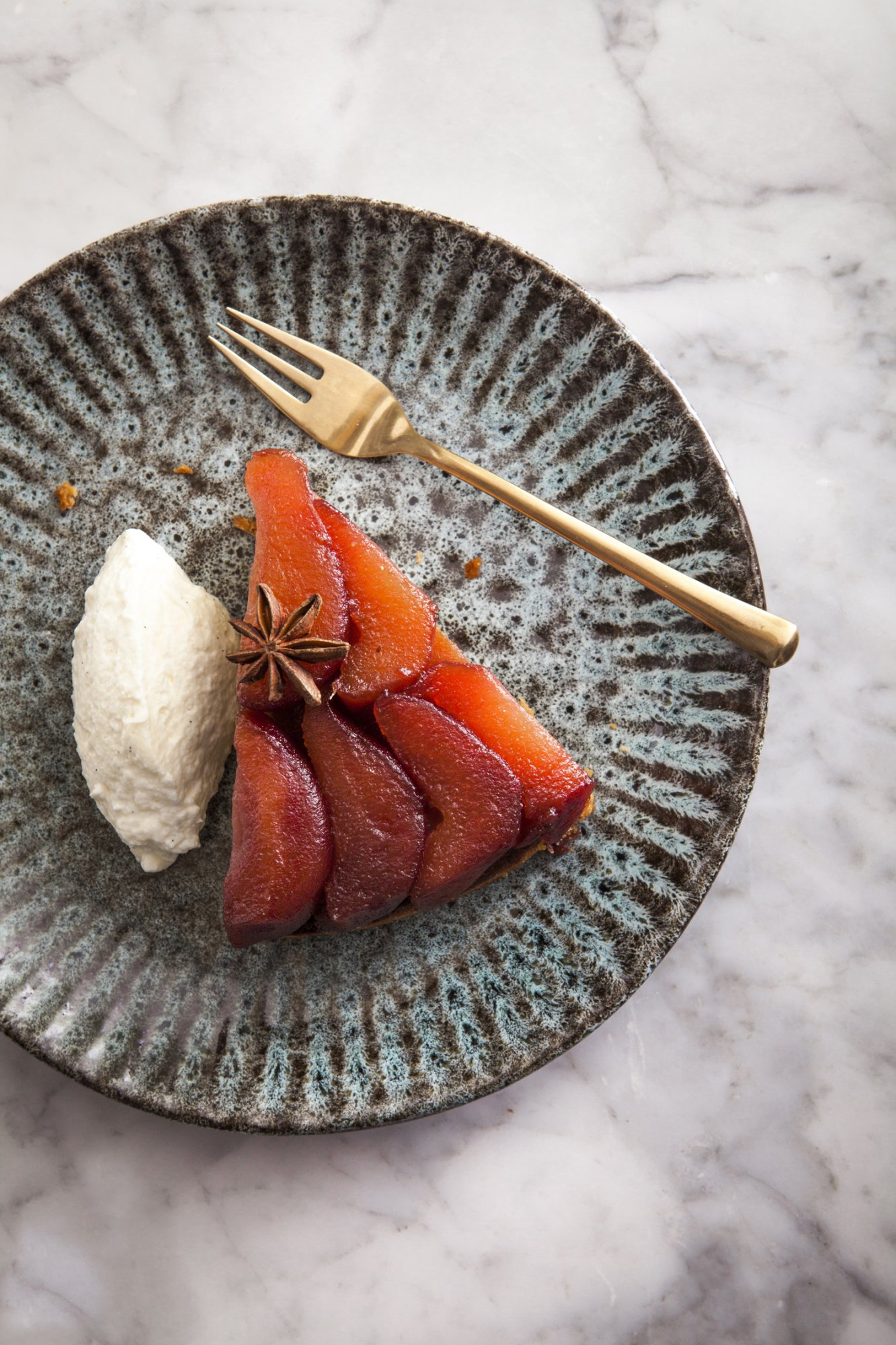 Tarte tatin met stoofpeer