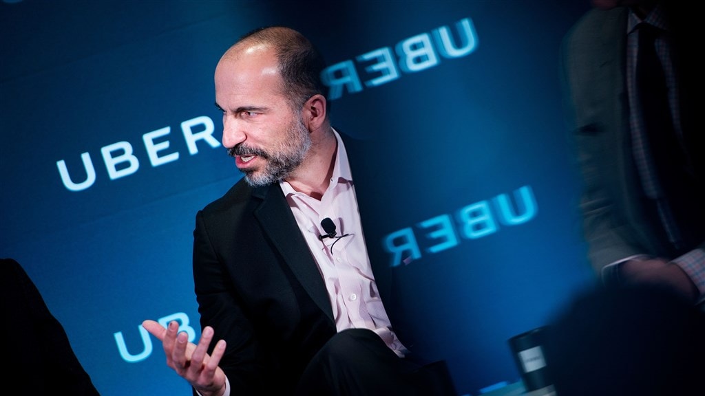 Ceo Dara Khosrowshahi van Uber.