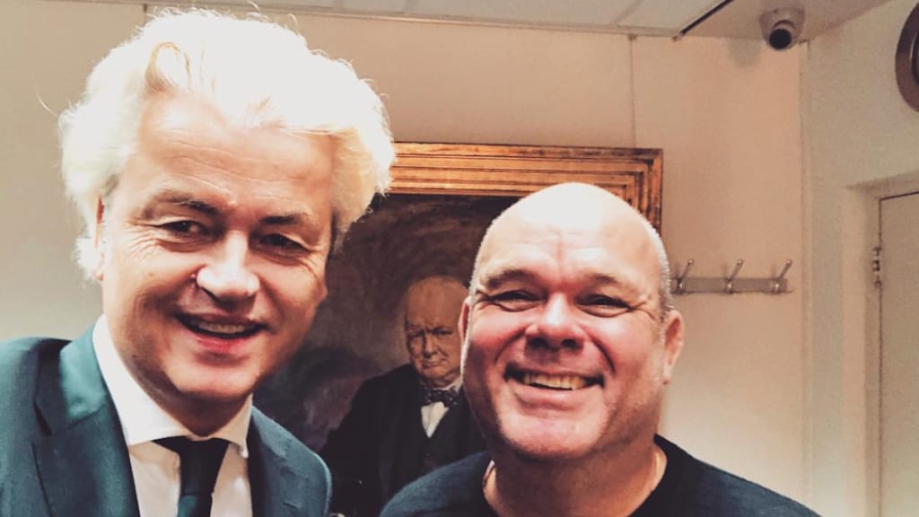 Paul de Leeuw op de koffie bij Geert Wilders