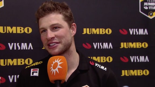 Trotse papa Sven Kramer: 'Kae gaat super goed'