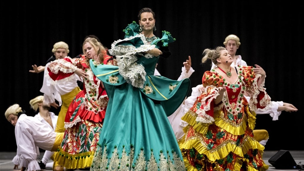 Fred van Leer solliciteert naar hoofdrol in The Christmas Show