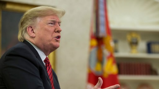 Trump wil nu grensmuur van staal