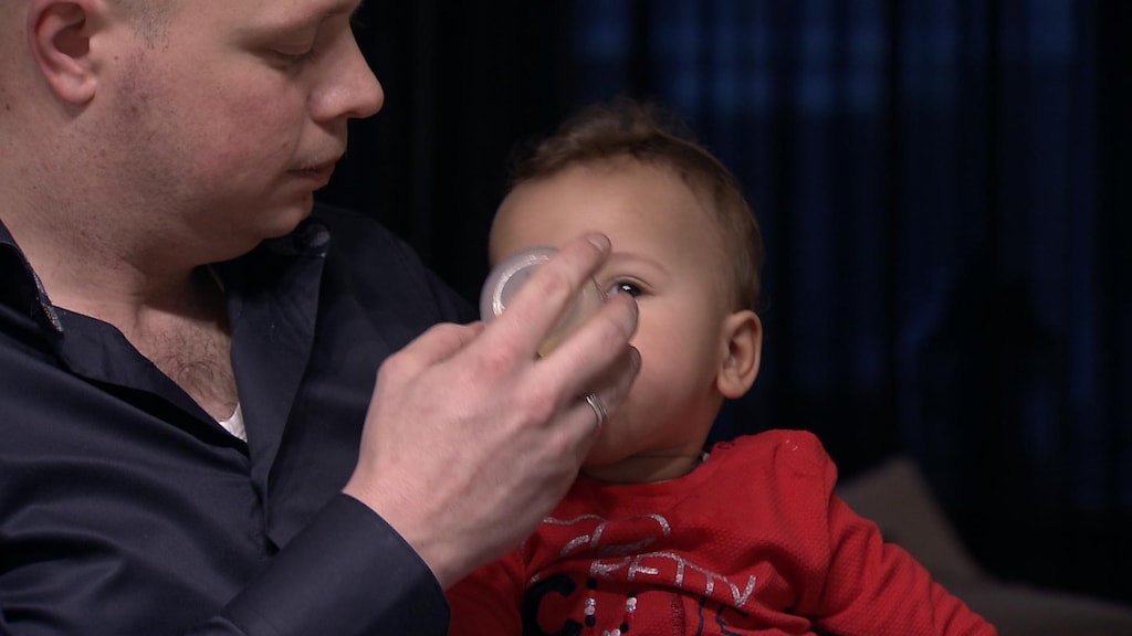 Nick met zijn dochter Sophie.