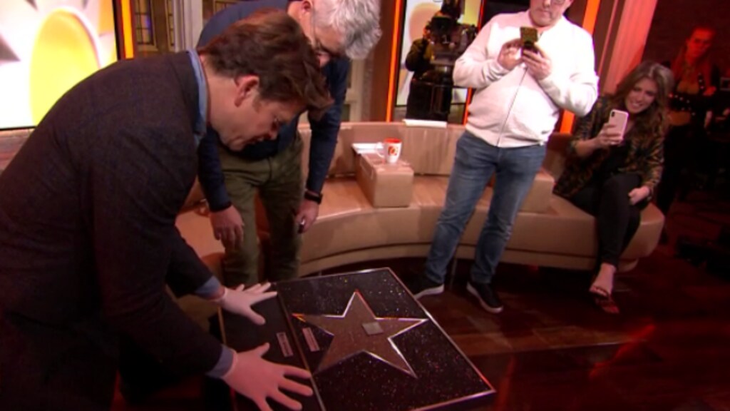 Beau van Erven Dorens vereeuwigd in RTL Walk of Fame