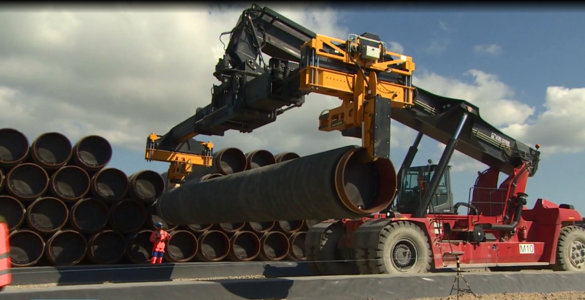 Sancties dreigen voor Duitse bedrijven die aan gasproject Rusland werken