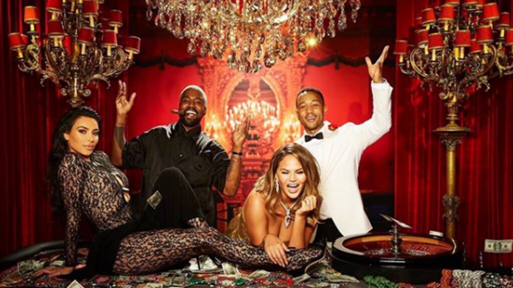 John Legend viert verjaardag in Bondstijl