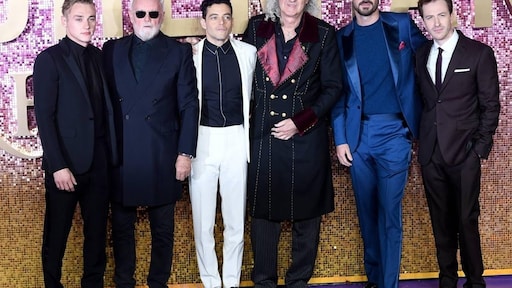 Cast van Bohemian Rhapsody droeg echte Queen-kleding