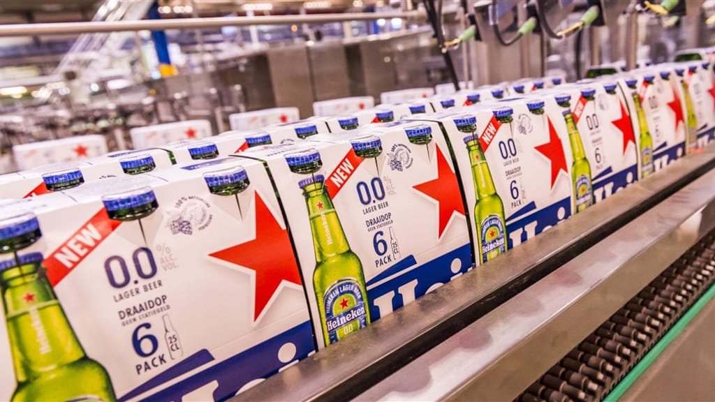 Succes van alcoholvrij bier stuwt de verkoopcijfers van Heineken