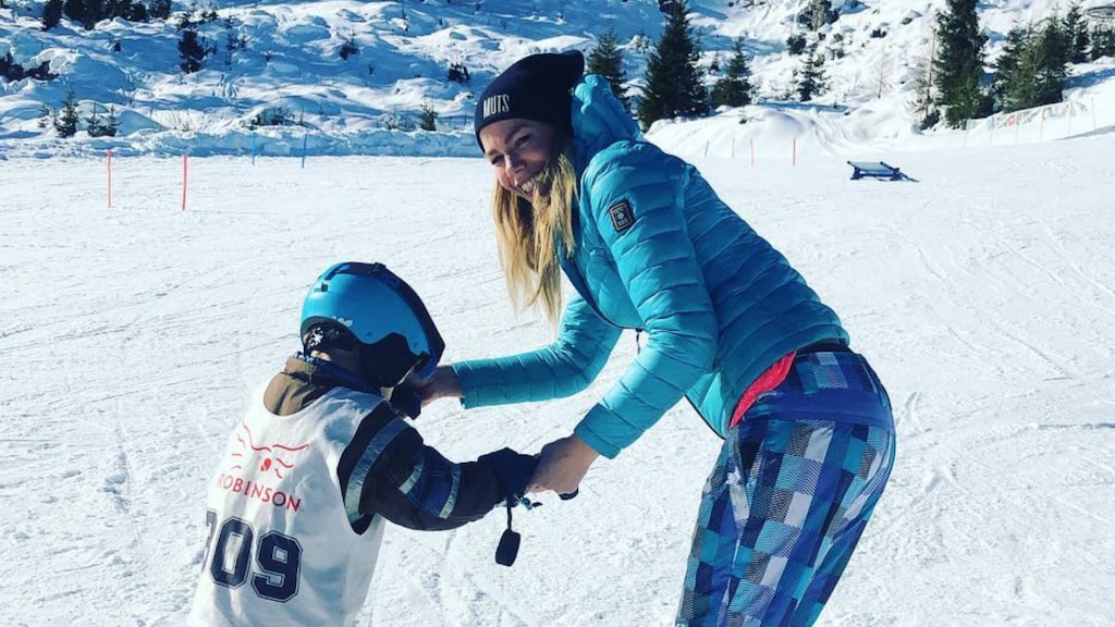 Nicolette Kluijver apetrots op zoontje Jesse