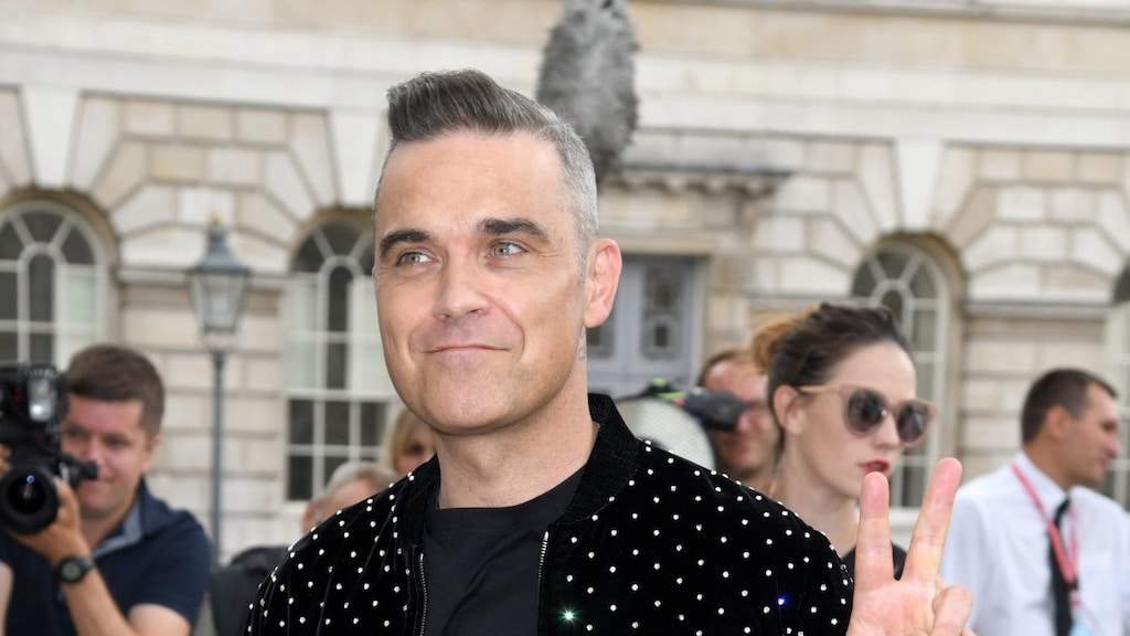Robbie Williams spreekt een aardig moppie Nederlands