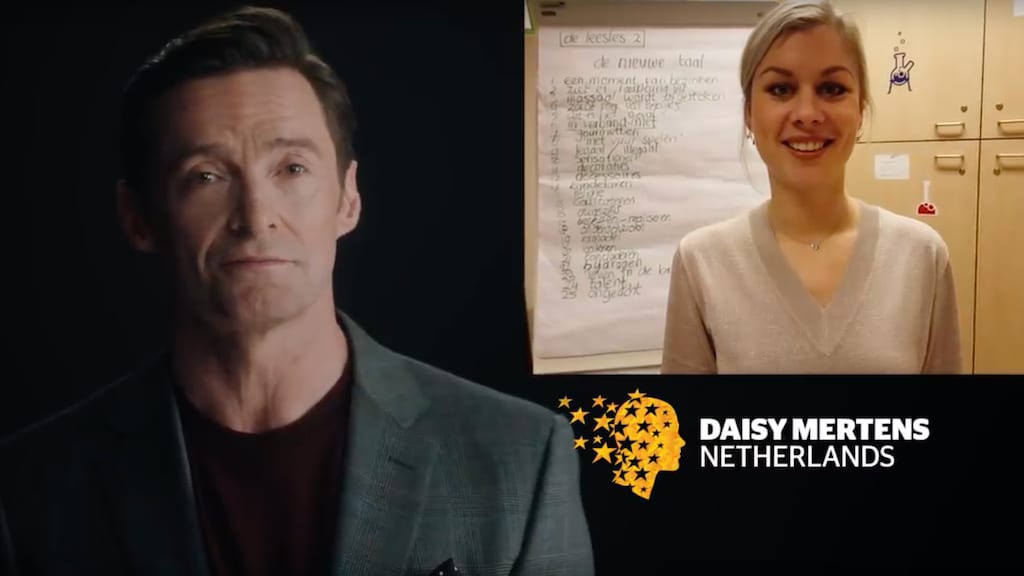 Hugh Jackman is fan van Nederlandse juf