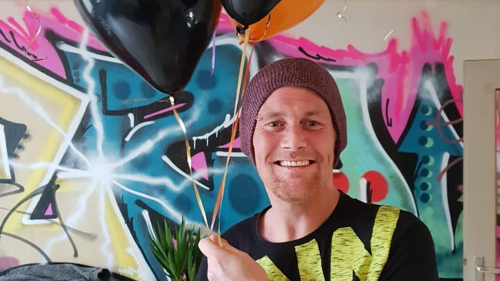 Patrick uit Het Rotterdam Project viert het leven