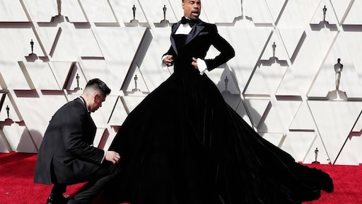 Billy Porter steelt de show op rode lopers Oscars