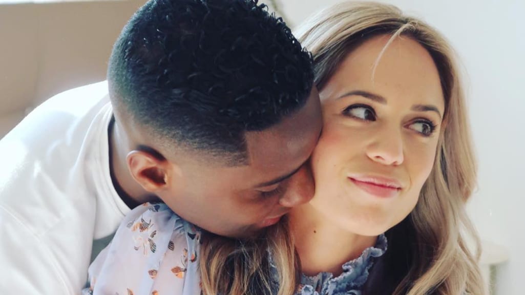 Nienke Plas klaar voor het altaar