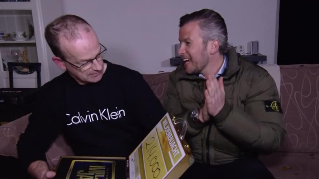 Miljoenenjacht prijs had nergens beter kunnen vallen
