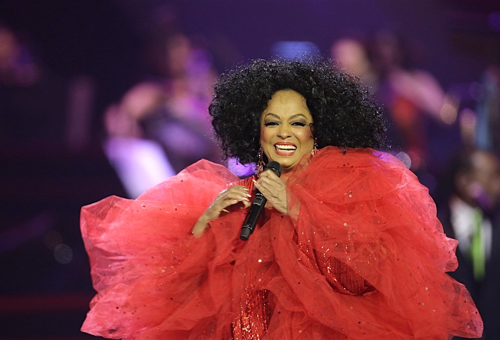 Diana Ross bij Symphonica in Rosso