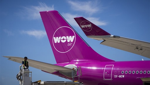 WOW Air staakt direct alle vluchten: reizigers moeten alternatief zoeken