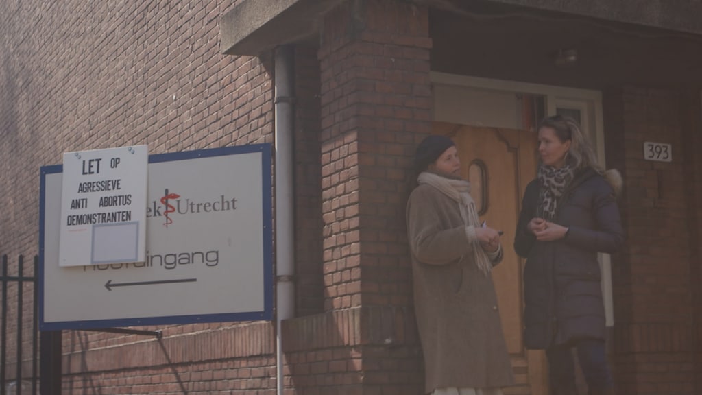 Anti-abortusdemonstranten stoppen acties vanwege bedreiging